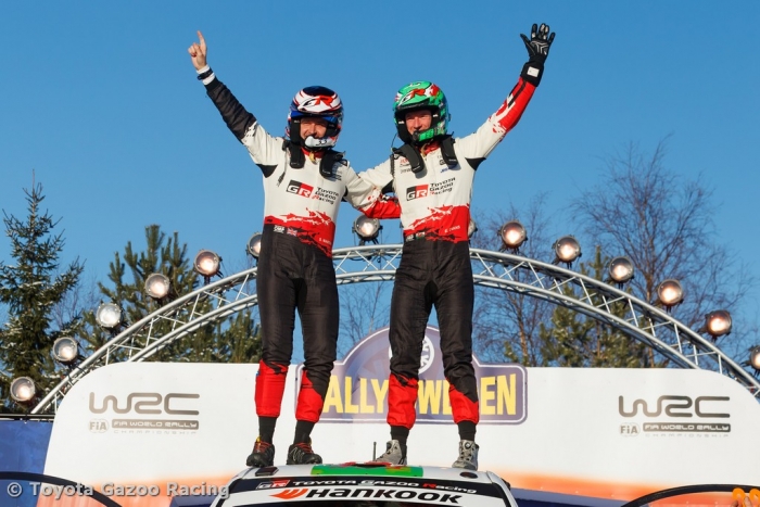 Snow master Evans leads 1-2-3-4 finish for TGR-WRT