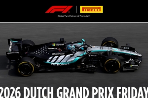 Russell takes Sprint pole in the Netherlands