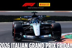 Russell fastest on Friday at Monza