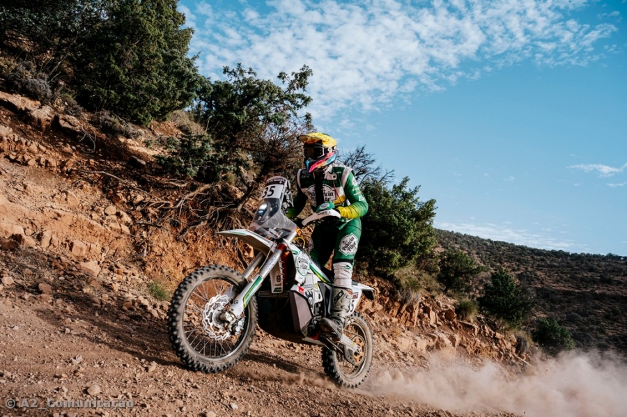 Bruno Santos sobe 5 posições no Rally du Maroc