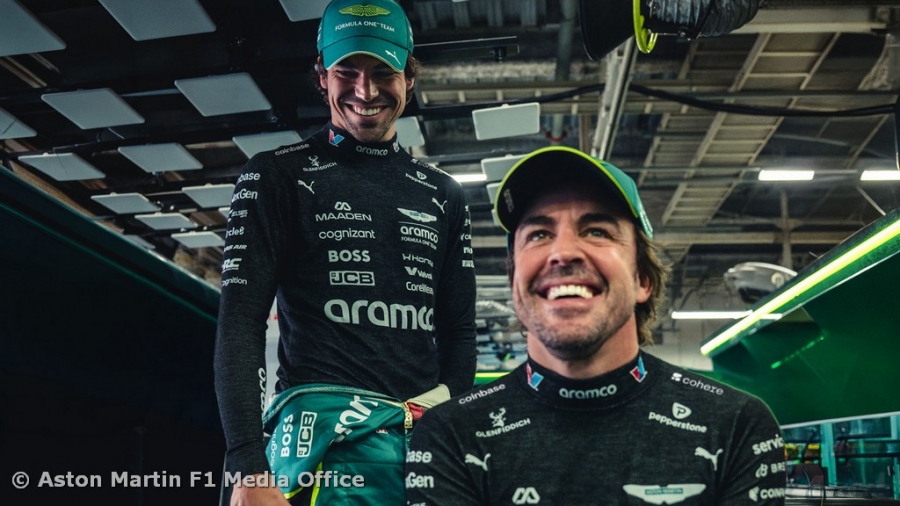 Lance Stroll and Fernando Alonso renewed with Aston Martin Formula One&trade; Team
