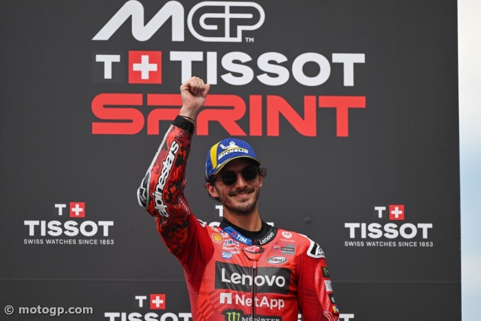 Bagnaia completes perfect Saturday