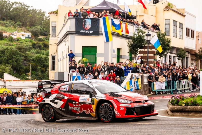 Solberg piles pressure on Ogier in Canarias thriller
