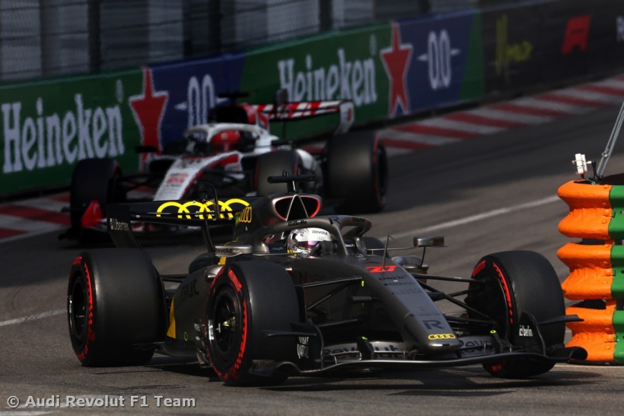 Audi F1 Team heads to Barcelona