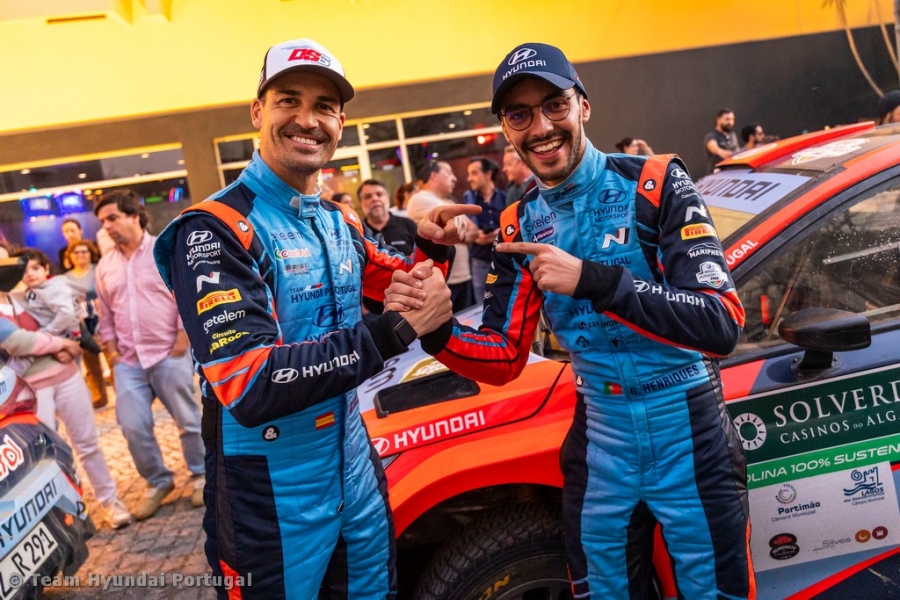 Team Hyundai Portugal à procura do triunfo no Rally de Portugal