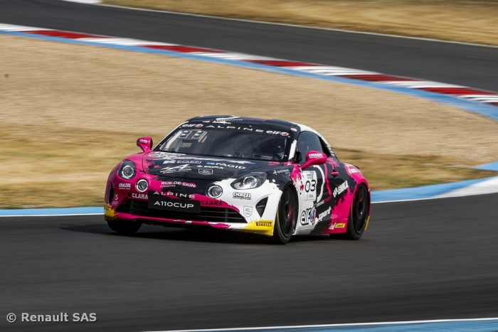 First title and suspense in the Alpine Cup Series at Magny-Cours