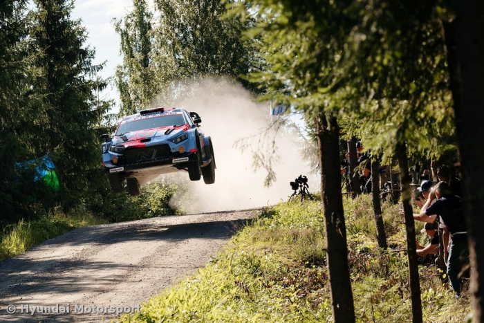 Adrien Fourmaux / Alexandre Coria finished fourth in Finland