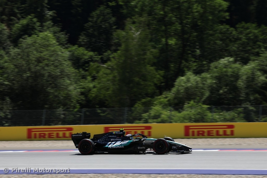 Kimi Antonelli sets the pace in Austria