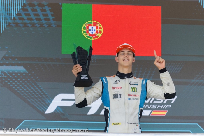 Noah Monteiro com dom&iacute;nio absoluto em Jerez