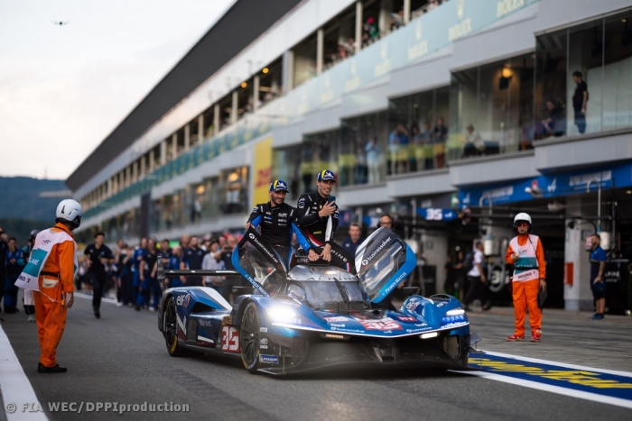 Alpine unleashes peak performance at Fuji to win milestone 100th race