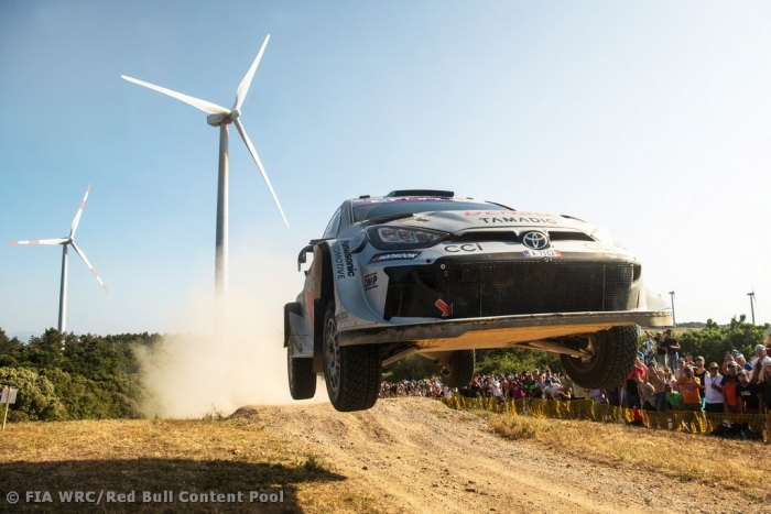 Flat-out fight resumes as WRC hits top speed in Estonia