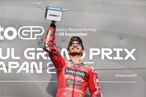 Bagnaia secures sublime double at Motegi
