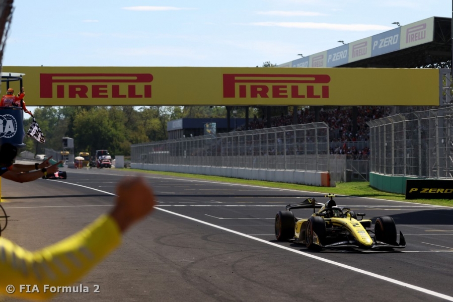Duerksen charges through from seventh to win at Monza