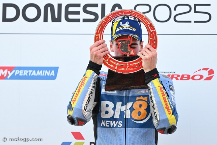 Aldeguer takes stunning maiden win in Mandalika