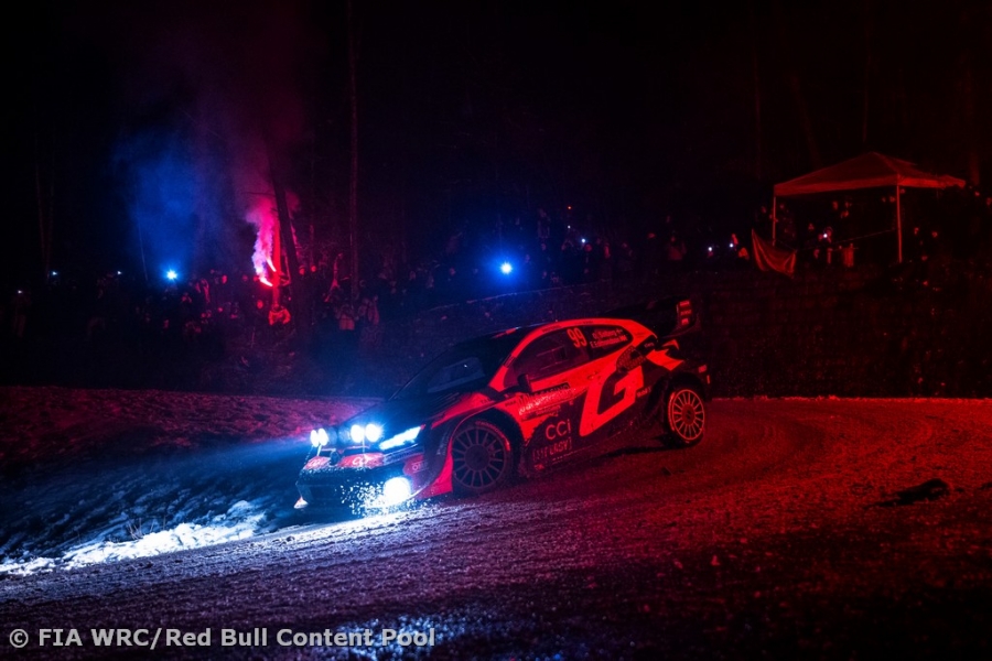 Solberg survives Monte-Carlo chaos to lead after dramatic opening leg