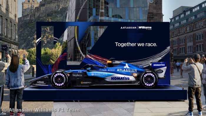 Williams F1 Team car to tour British cities