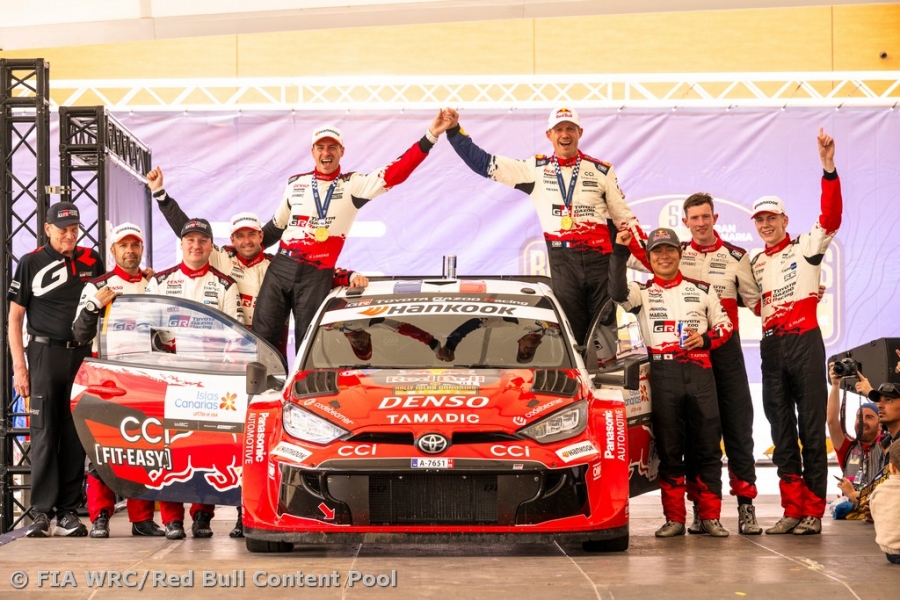 Rally Islas Canarias: Ogier wins as Solberg&rsquo;s challenge ends in heartbreak