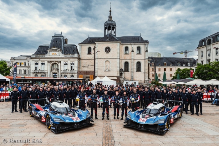Alpine Endurance Team returned to Test Day on the Circuit de la Sarthe