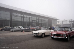 Passeio de Clássicos Mercedes-Benz Soc. Com. C. Santos