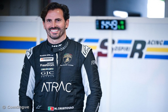 Miguel Crist&oacute;v&atilde;o preparado para Spa-Francorchamps