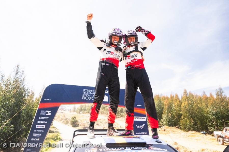 Solberg wins Rally Chile as Toyota seals record-equalling 10th WRC title