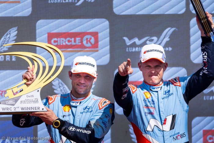 Hyundai Motorsport third double podium of the year