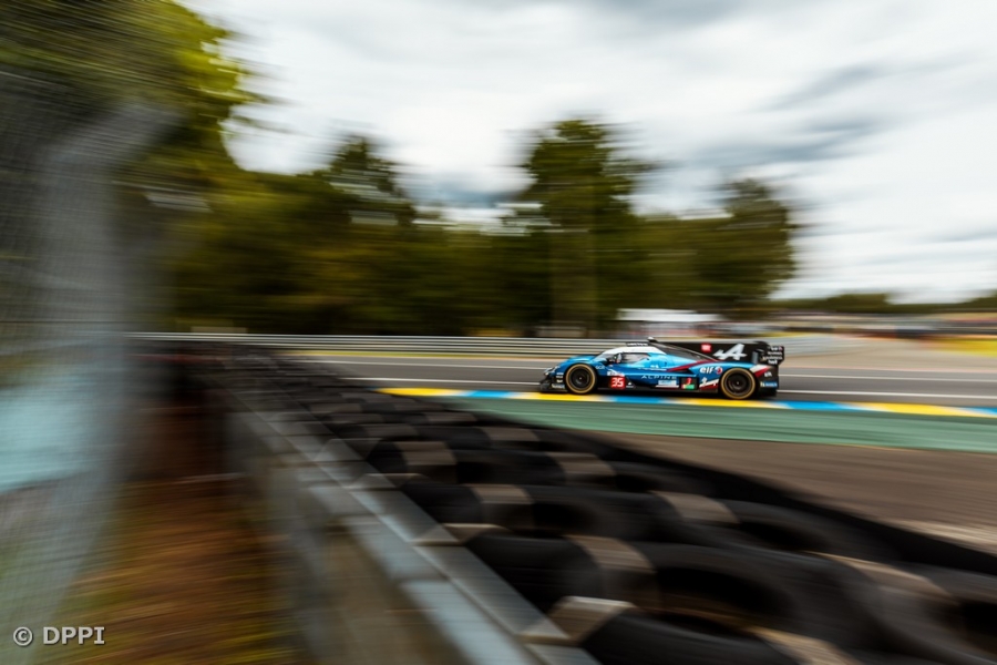 Alpine #35 TOP's qualifying session at Le Mans