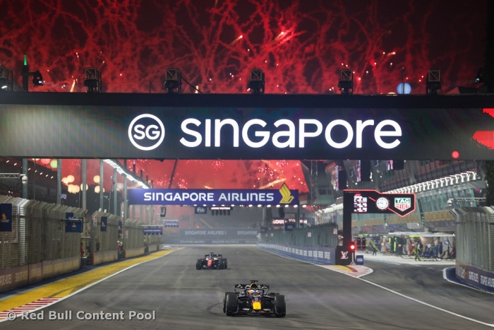 Verstappen leads from Start to Finish for first Singapore GP Victory