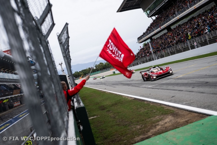 Toyota masters mixed conditions to clinch the crown in Spain