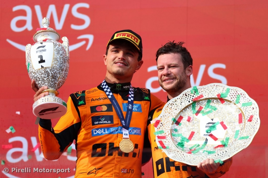 Norris wins in Hungary