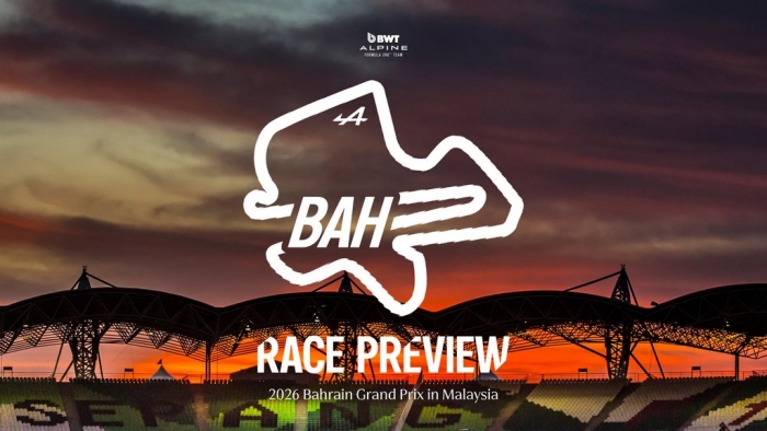 Alpine Formula One Team - Bahrain Grand Prix preview