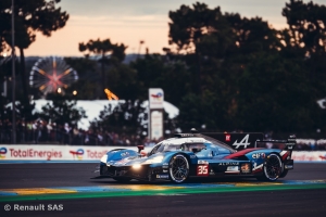 Alpine on the 2nd Row of the grid for the 24H of Le Mans