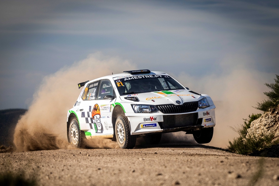 Ricardo Filipe e Filipe Carvalho no Rally de Portugal