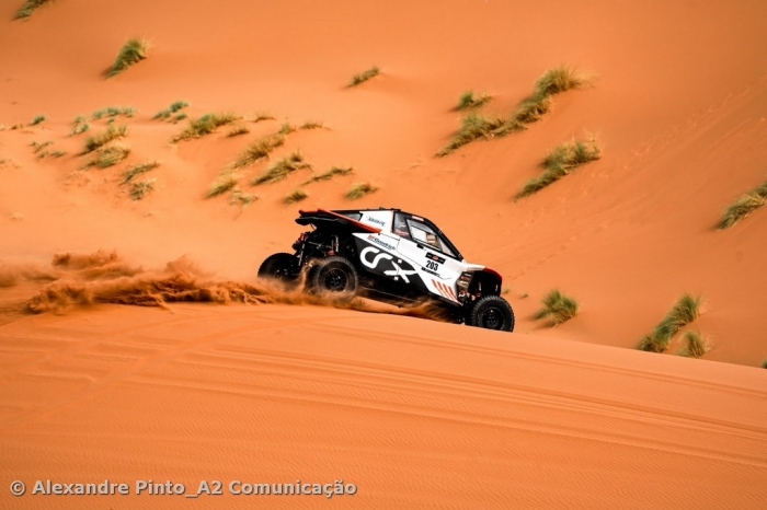 Alexandre Pinto e Bernardo Oliveira venceram SSV na Baja Morocco