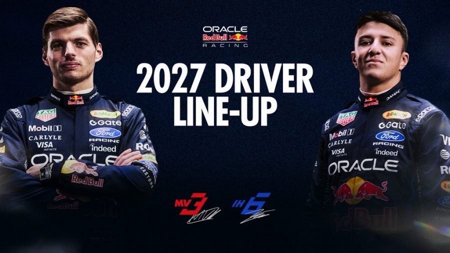 Red Bull Racing Completes 2027 Driver Line-up
