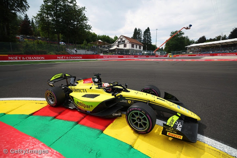 C&acirc;mara impresses in Spa to take fourth F2 pole of the season