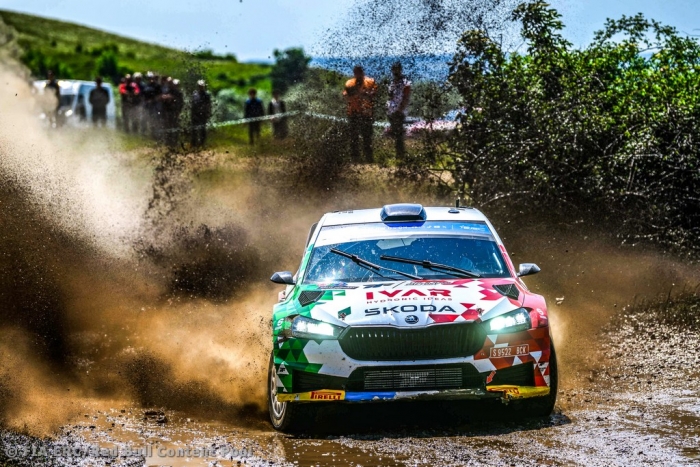 Mabellini leads following drama-filled Rally Hungary