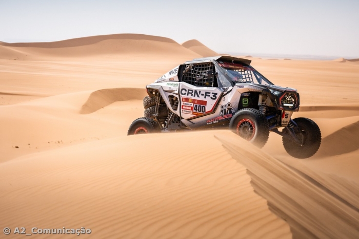 Alexandre Pinto for&ccedil;ado a abandonar o Dakar Rally 2026