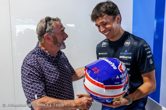 Alex Albon makes Williams F1 Team history