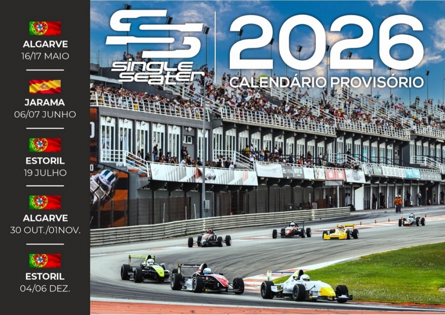 Single Seater Series - Calend&aacute;rio 2026