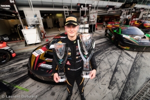 Lorens Lecertua claimed his first podium finish at Monza