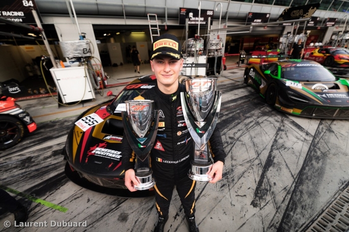 Lorens Lecertua claimed his first podium finish at Monza
