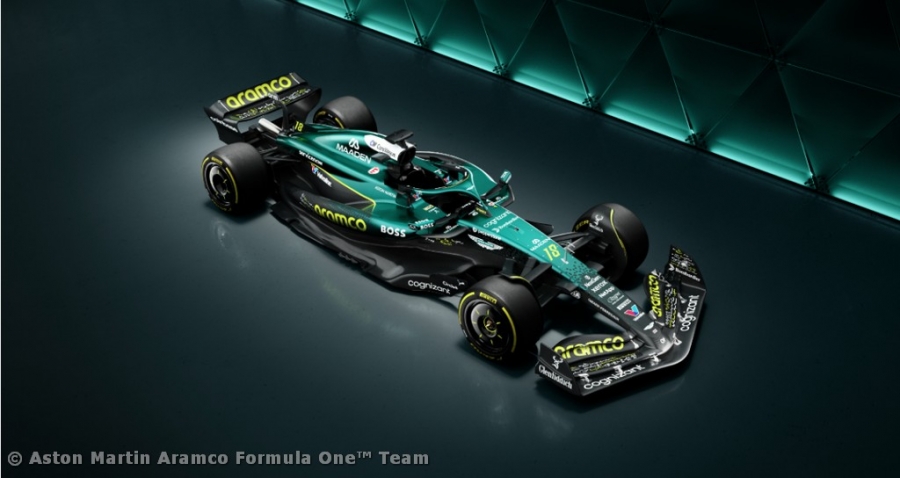 Aston Martin Aramco Unveil First-Ever Bespoke Livery