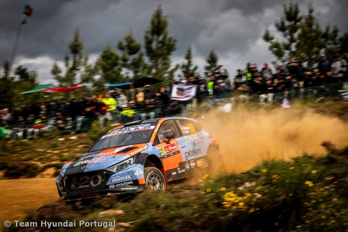 Team Hyundai Portugal conquista p&oacute;dio no Rally de Portugal
