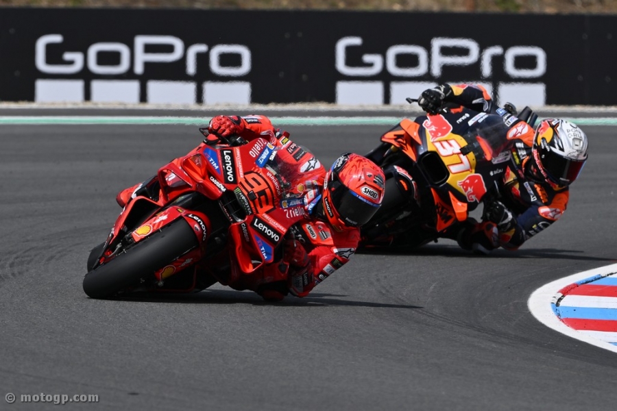 Marc Marquez beats Acosta in Brno Sprint