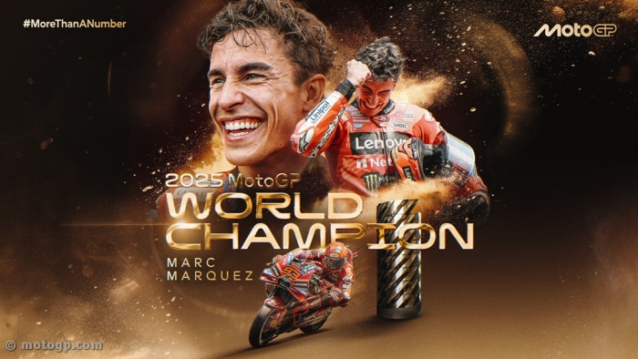 Marc Marquez: the 2025 MotoGP™ World Champion