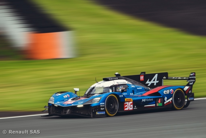 Alpine shines in Fuji with a podium