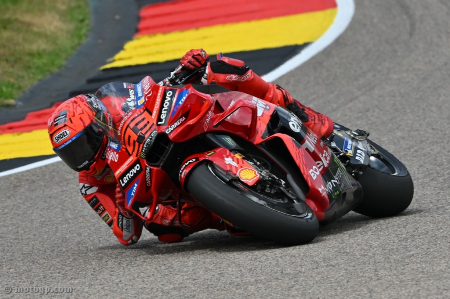 Marc Marquez reigns in Germany