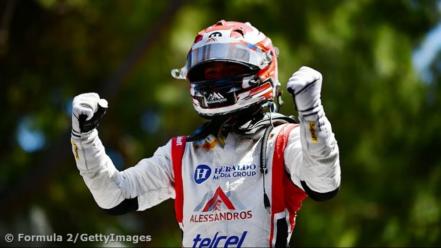 Le&oacute;n dominates in lights-to-flag F2 victory in Monte Carlo