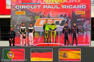 Speedy Motorsport estreia-se com p&oacute;dio no GT4 European Series